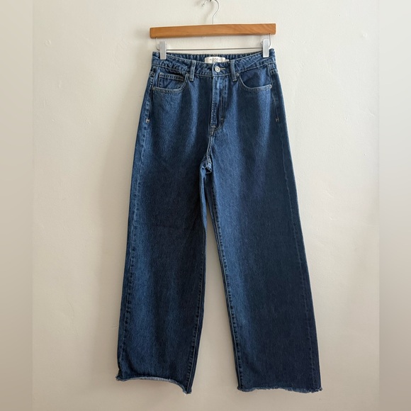 Lot 2 Hidden ‘NORI’ Size 25 High Waisted Wide Leg Jeans, Medium Wash, EUC - Picture 15 of 15